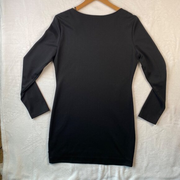 Rampage Black Studded Mini Dress XL Stretch Bodycon - Picture 2 of 11